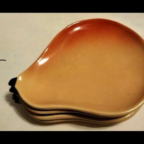 Set/12 Vintage Two tone Pottery Barn appetizer / dessert / serving dishes - Picture 3 of 5